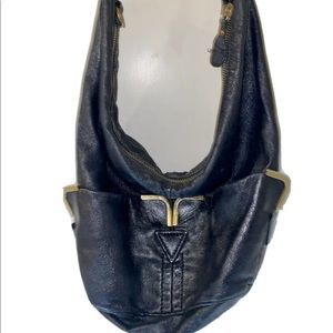 MEDIUM CHLOE MILTON GOLD CHAINED HOBO